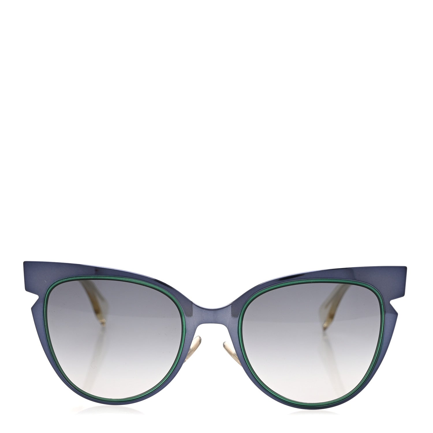 Fendi Cat Eye Lines Sunglasses FF 0133/S Blue 2 of 7