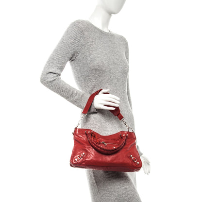 Balenciaga Agneau Giant 12 Silver Hardware First Rouge Cardinal 2 of 7