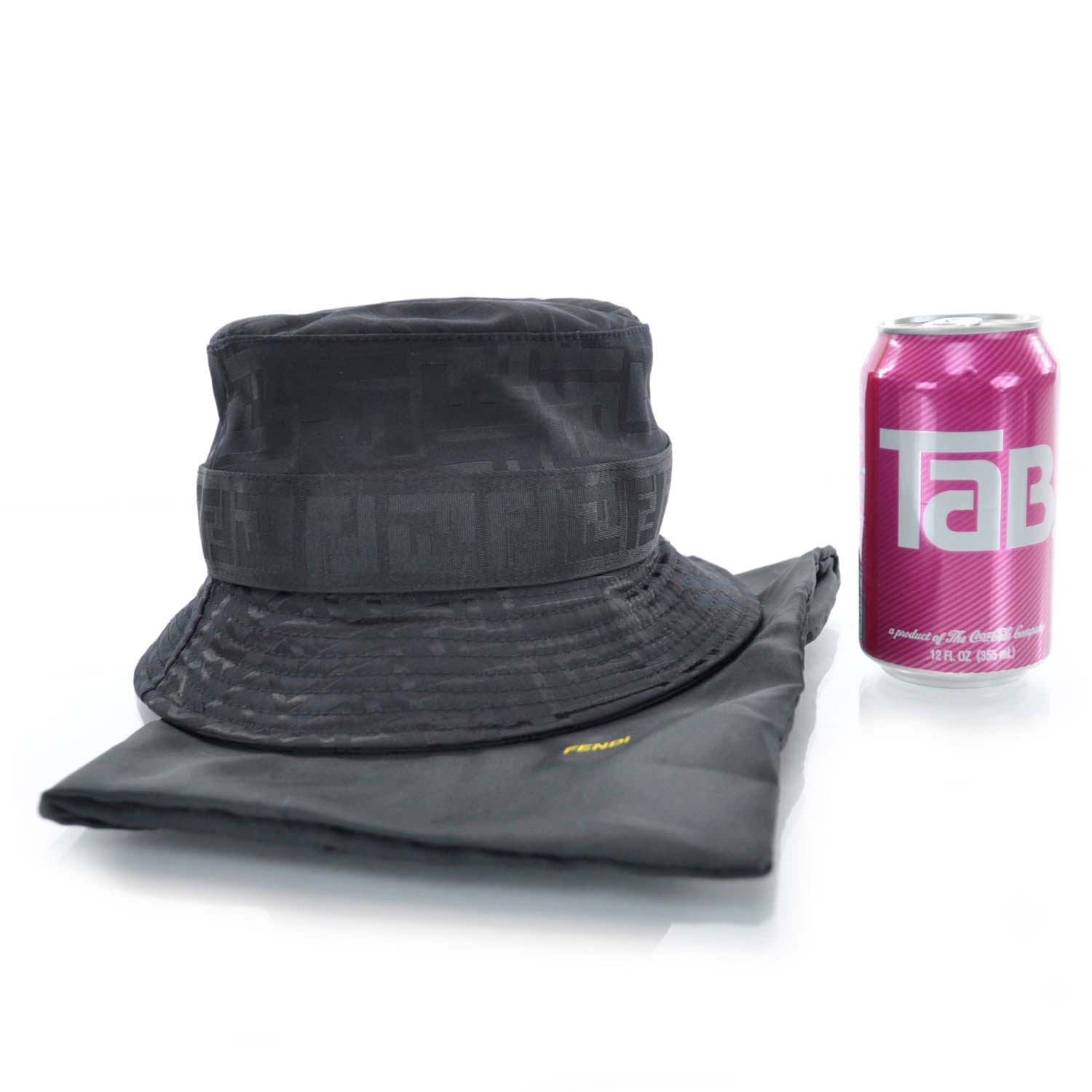 Fendi Zucca Bucket Hat Black Large 3 of 4