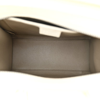 Celine Goatskin Nano Luggage White 5 of 13