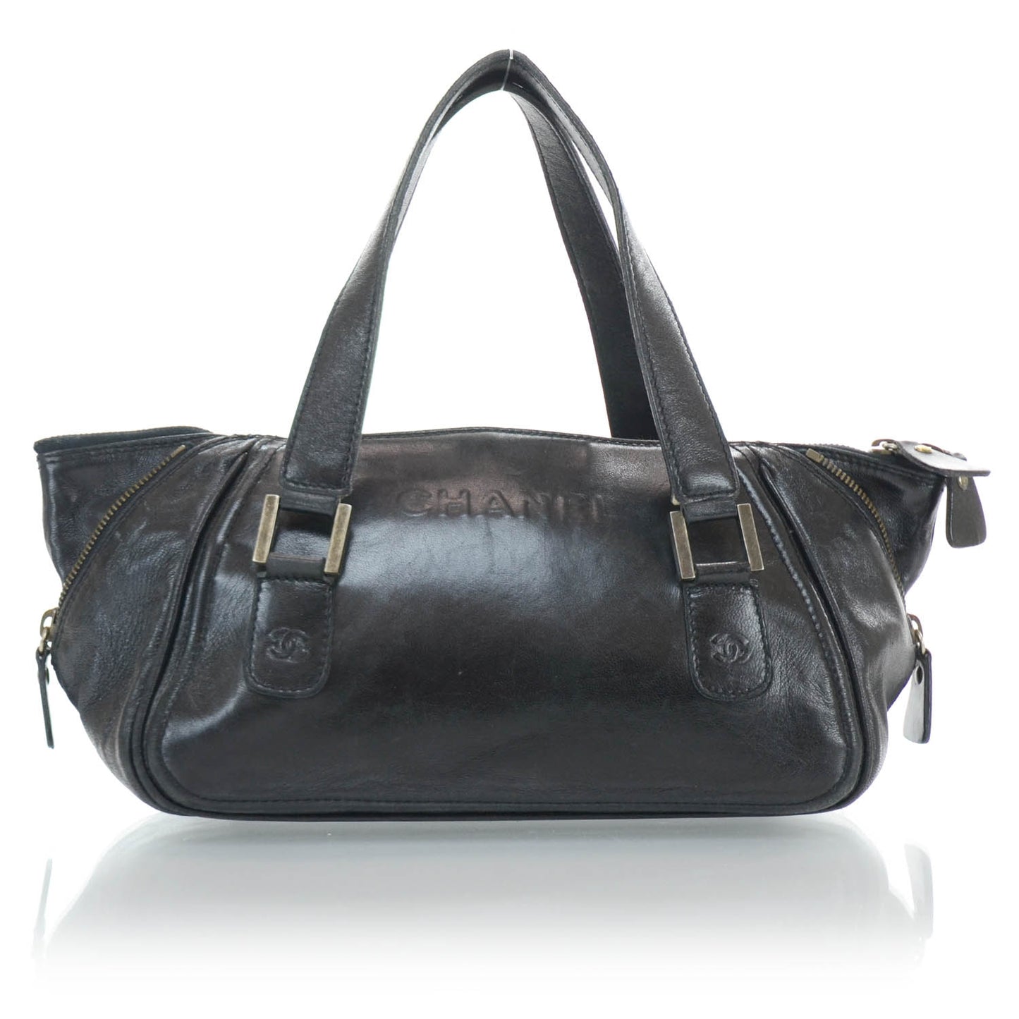 Lambskin Handbag Black