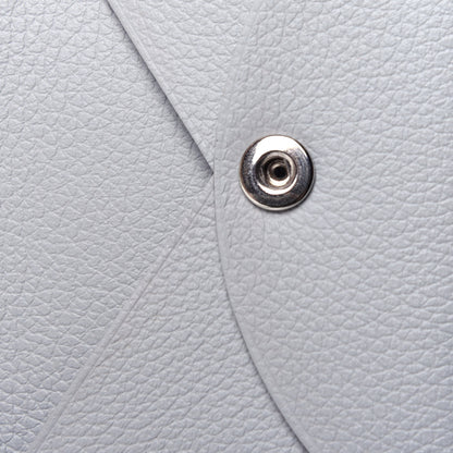 Hermes Evercolor Calvi Card Case Bleu Glacier 7 of 10