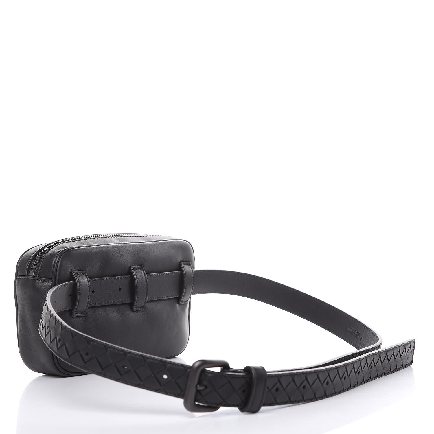 Bottega Veneta Nappa Intrecciato Belt Bag Black 3 of 10