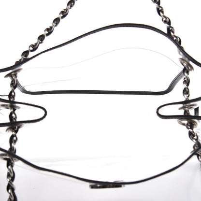 Chanel Lambskin Vinyl Naked Tote Black 5 of 11