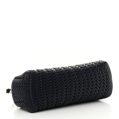 Fendi Vitello Grace Intreccio Nappa Small Fendi First Midnight 4 of 10