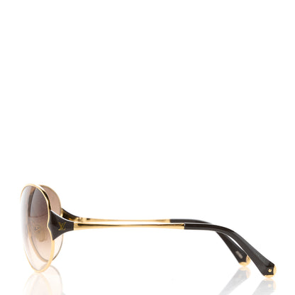 Louis Vuitton Daisy Sunglasses Z0262U Marron 3 of 10