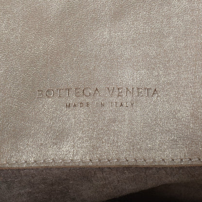 Bottega Veneta Washed Lambskin Mineral Budoir Tote Gold 8 of 8