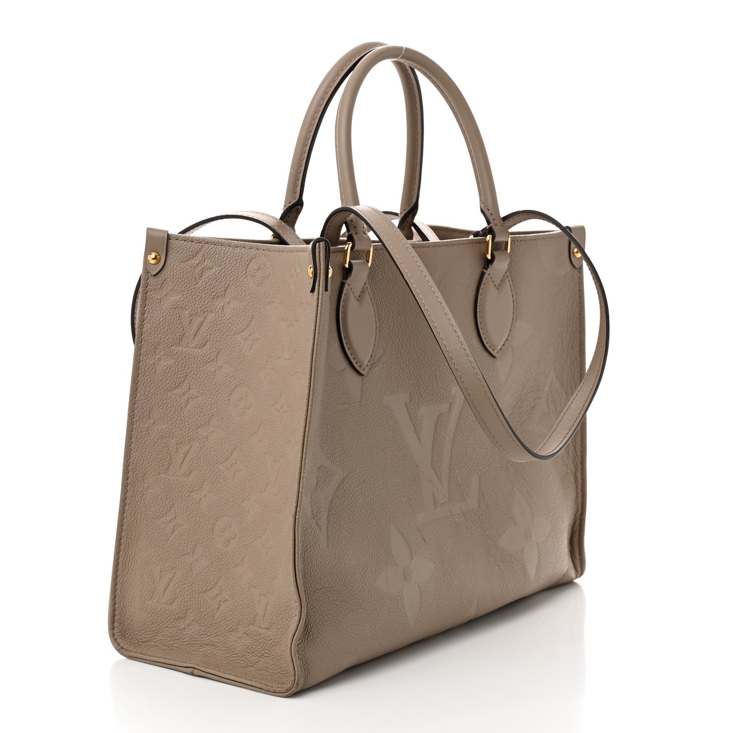Louis Vuitton Empreinte Monogram Giant Onthego MM Tourterelle 3 of 12