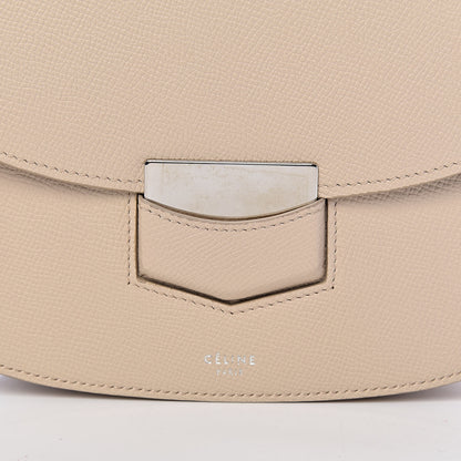 Celine Grained Calfskin Medium Trotteur Light Taupe 11 of 11