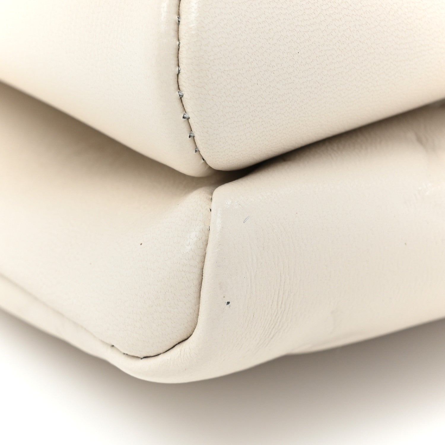 Louis Vuitton Lambskin Embossed Monogram Coussin PM Cream 12 of 12