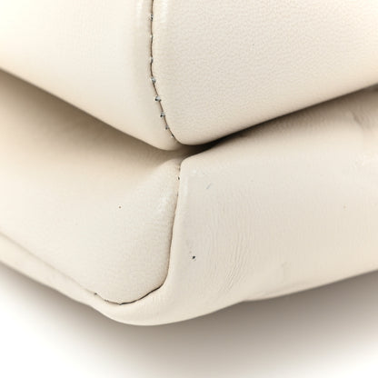 Louis Vuitton Lambskin Embossed Monogram Coussin PM Cream 12 of 12