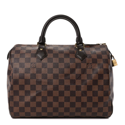 Louis Vuitton Damier Ebene Speedy 30 1 of 14