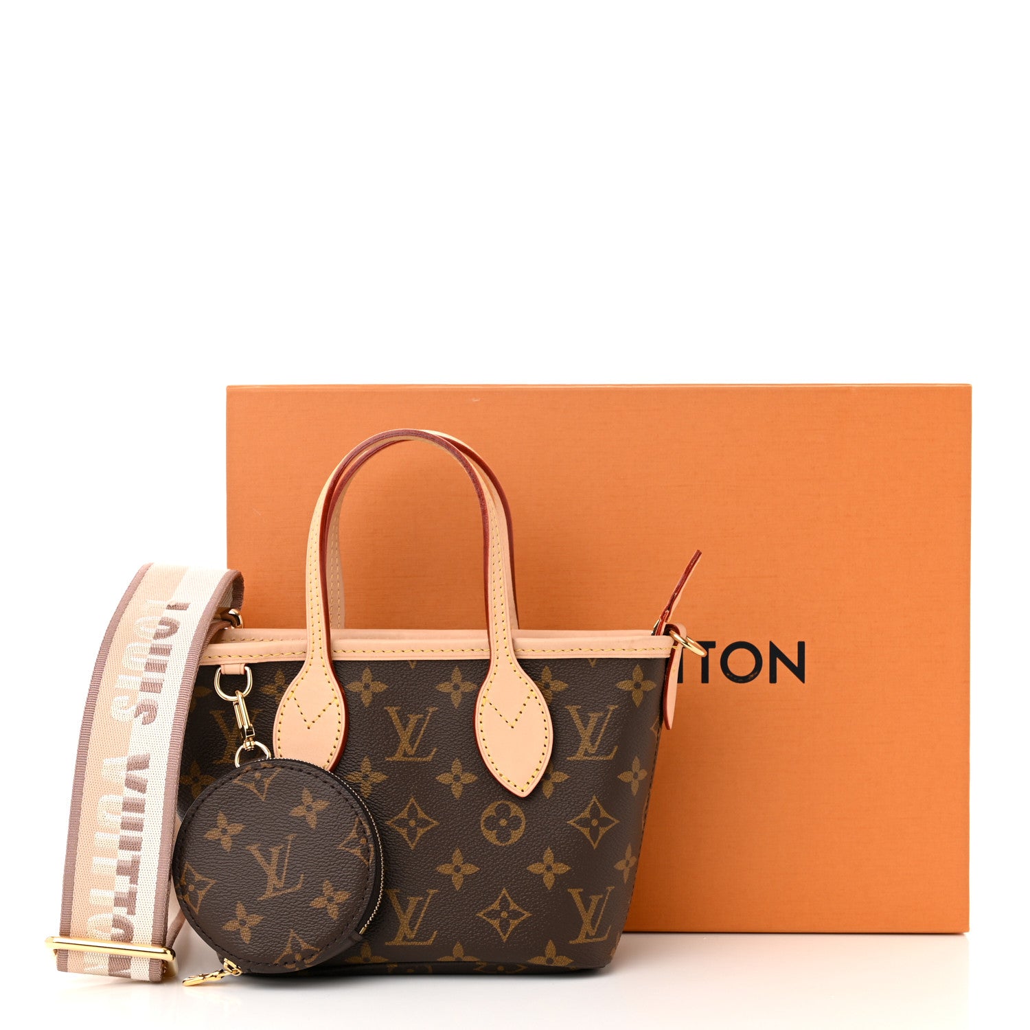 Louis Vuitton Monogram Neverfull BB Beige 10 of 10