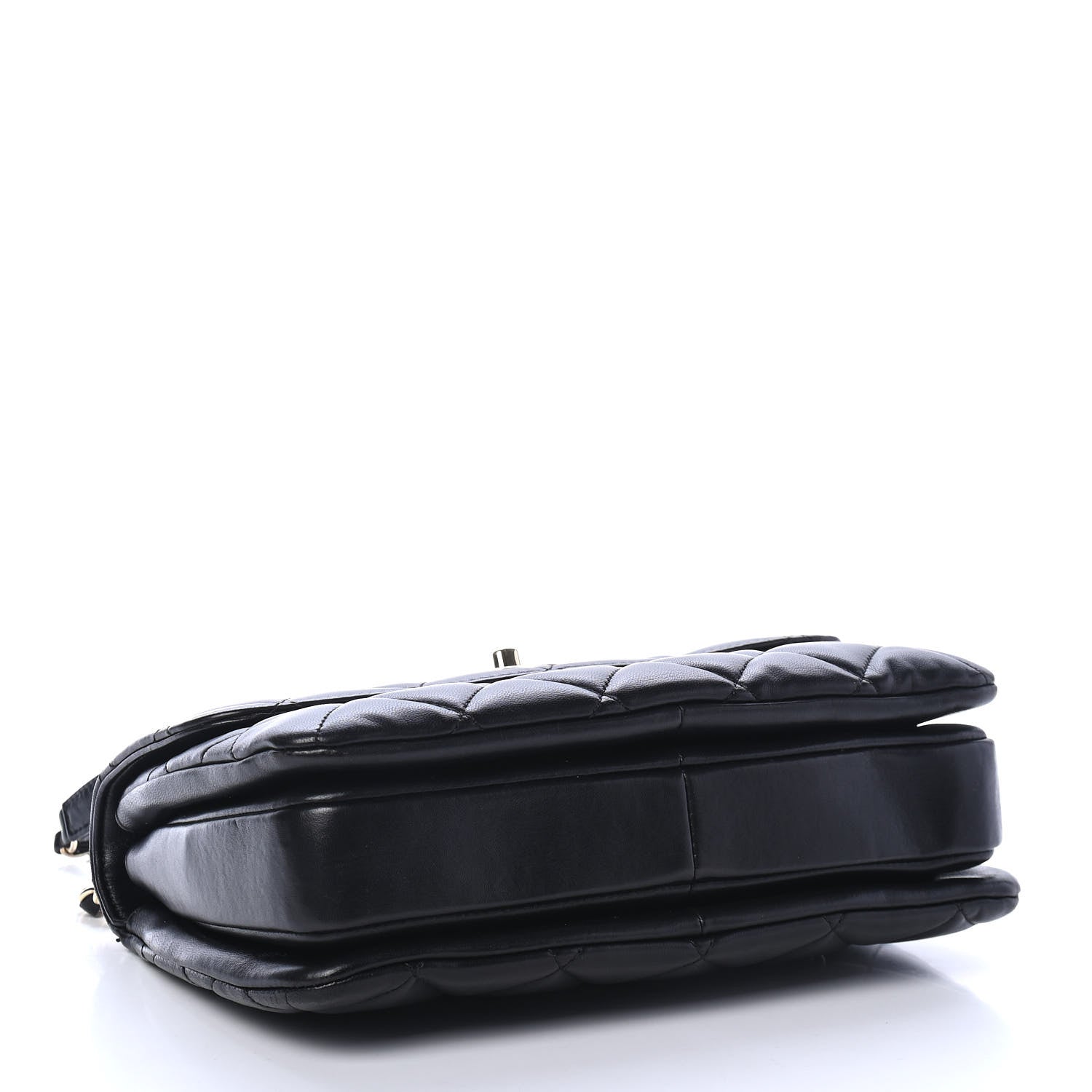 Chanel Lambskin Quilted Small Trendy CC Dual Handle Flap Bag Black 3 of 4