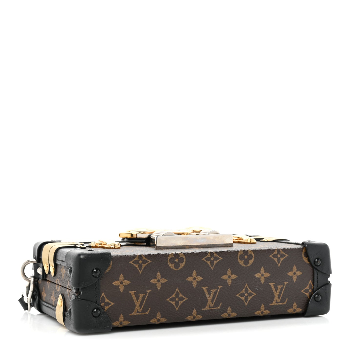 Monogram Column Petite Malle Black