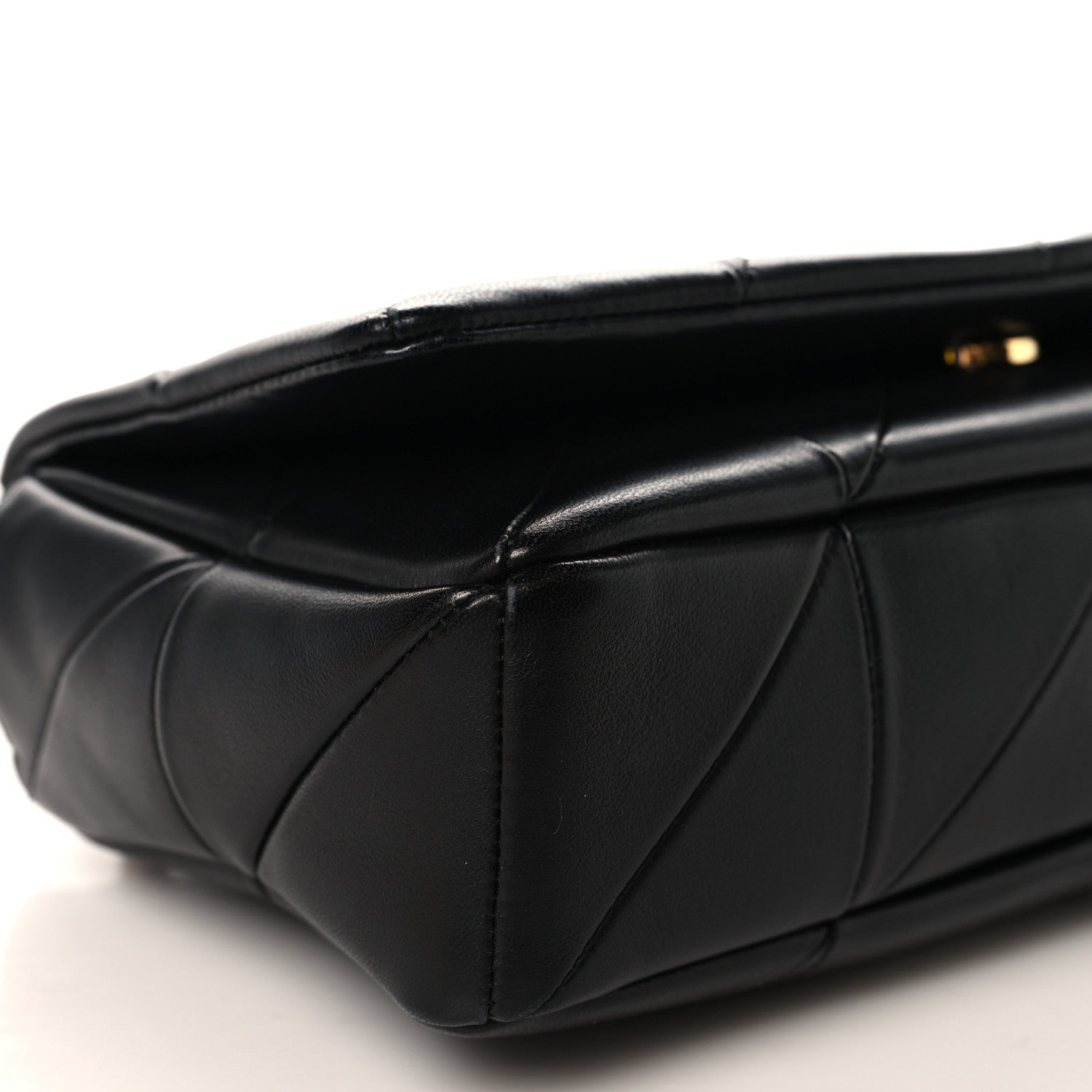 Saint Laurent Lambskin Patchwork Monogram Medium Jamie Black 9 of 11
