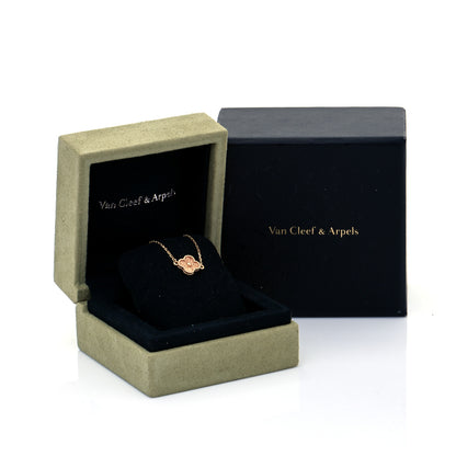 Van Cleef & Arpels 18K Rose Gold Sweet Alhambra Bracelet 9 of 9