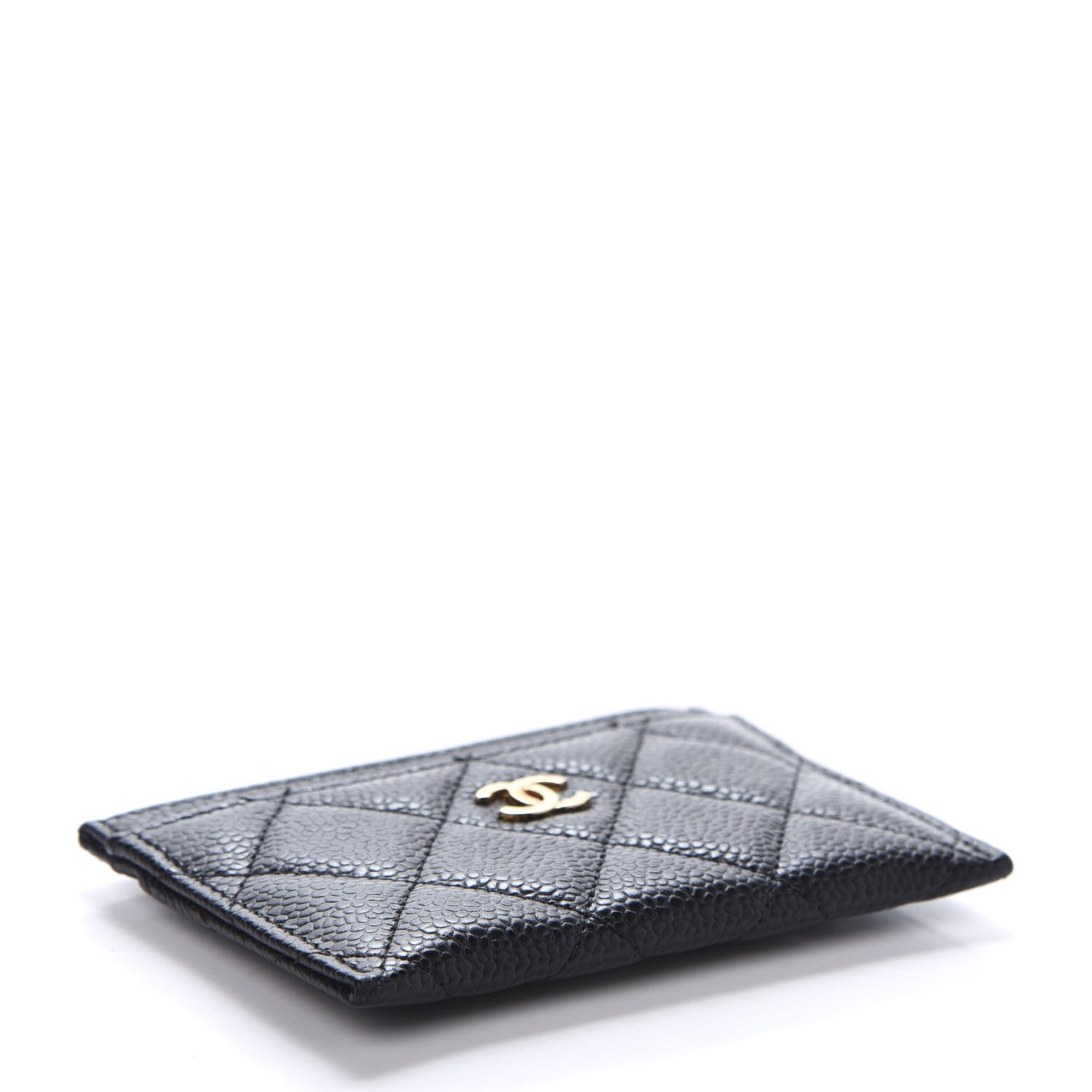 Chanel Caviar Quilted Card Holder Black 4 of 11