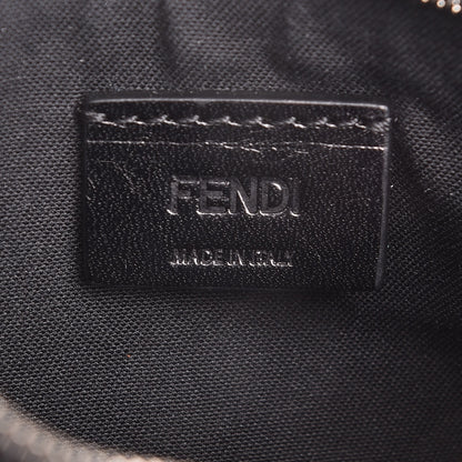 Fendi Vitello Applique Heart Coin Pouch Key Case Black 5 of 8