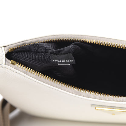 Prada Saffiano Re-Edition 2005 Shoulder Bag White 7 of 11