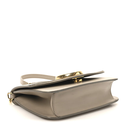 Chloe Calfskin Suede C Clutch With Chain Motty Grey 4 of 9