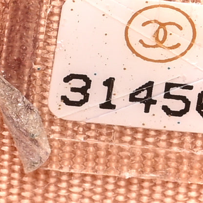 Chanel Lambskin Quilted Top Handle Mini Vanity Case With Chain Beige 7 of 11