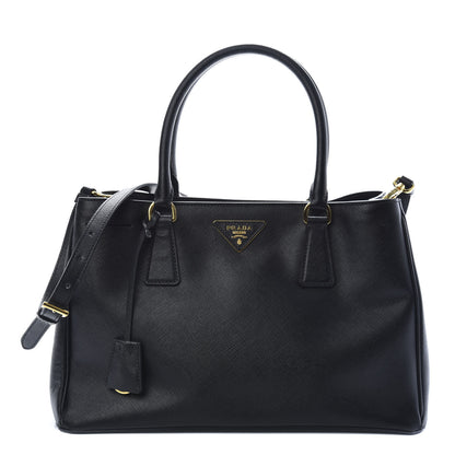 Prada Saffiano Lux Medium Tote Black 1 of 8