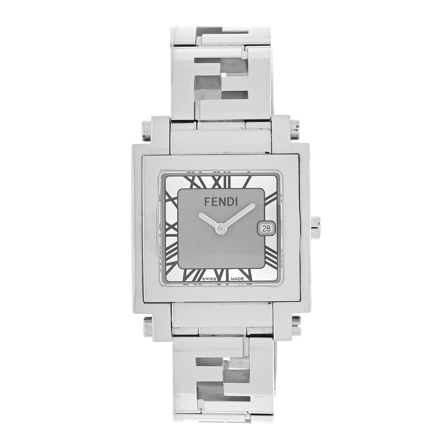Stainless Steel 30mm Quadro Quartz Watch