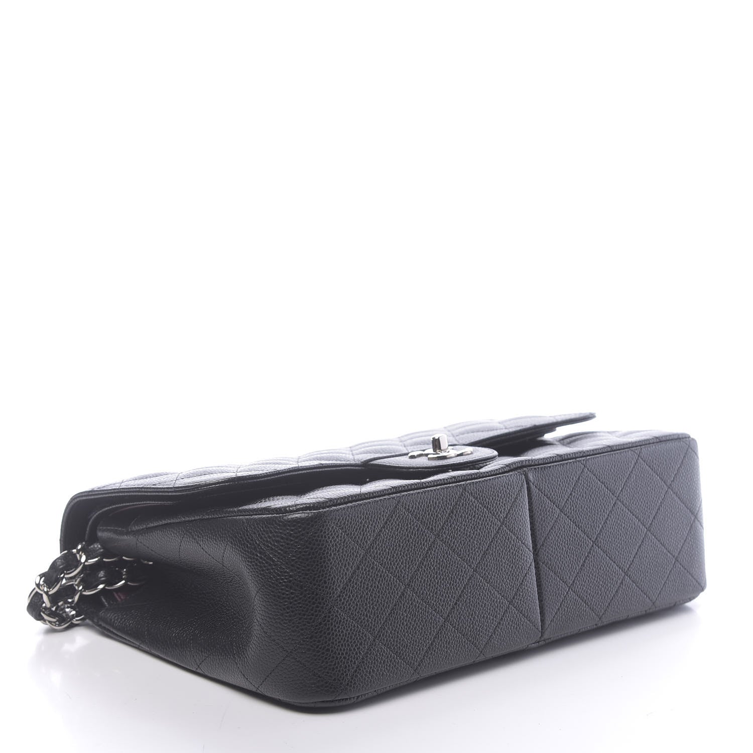 Chanel Caviar Quilted Jumbo Double Flap Black 4 of 11