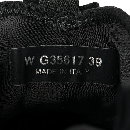 Chanel Velvet Calfskin Mixed Fibers CC Sneakers 39 Black 8 of 9