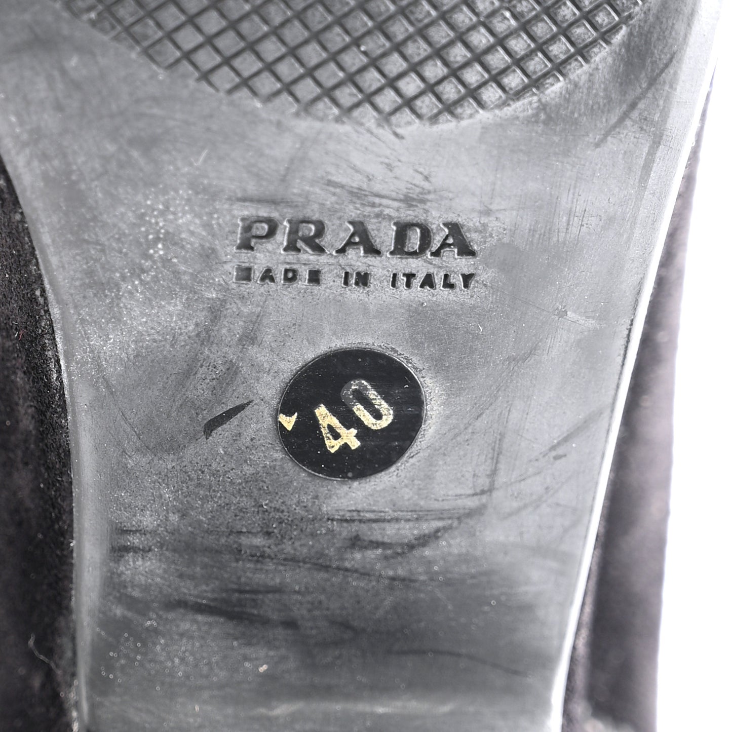 Scamosciato Zip Boots 40 Black