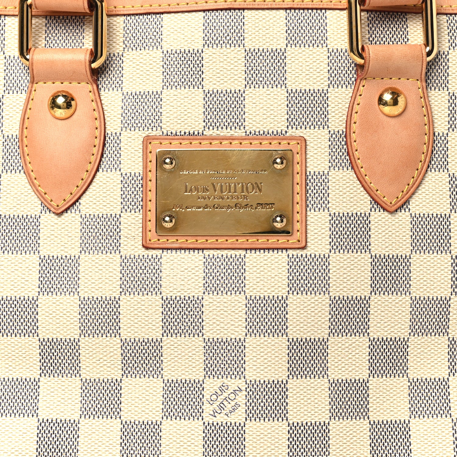 Louis Vuitton Damier Azur Hampstead PM 7 of 9