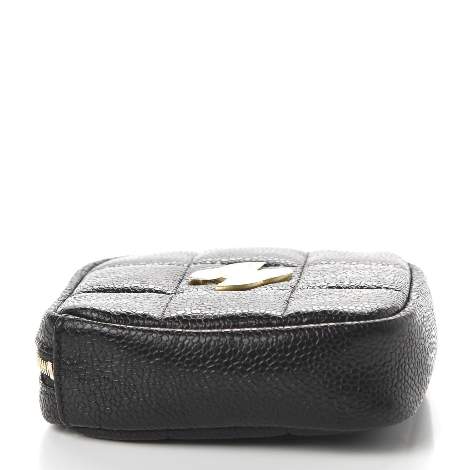 Chanel Caviar Quilted Coin Purse Belt Bag Black 4 of 11
