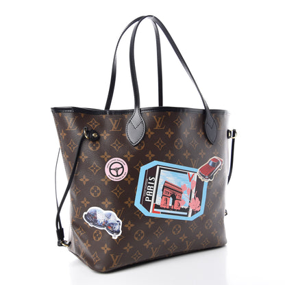 Louis Vuitton Monogram World Tour Neverfull MM 4 of 12