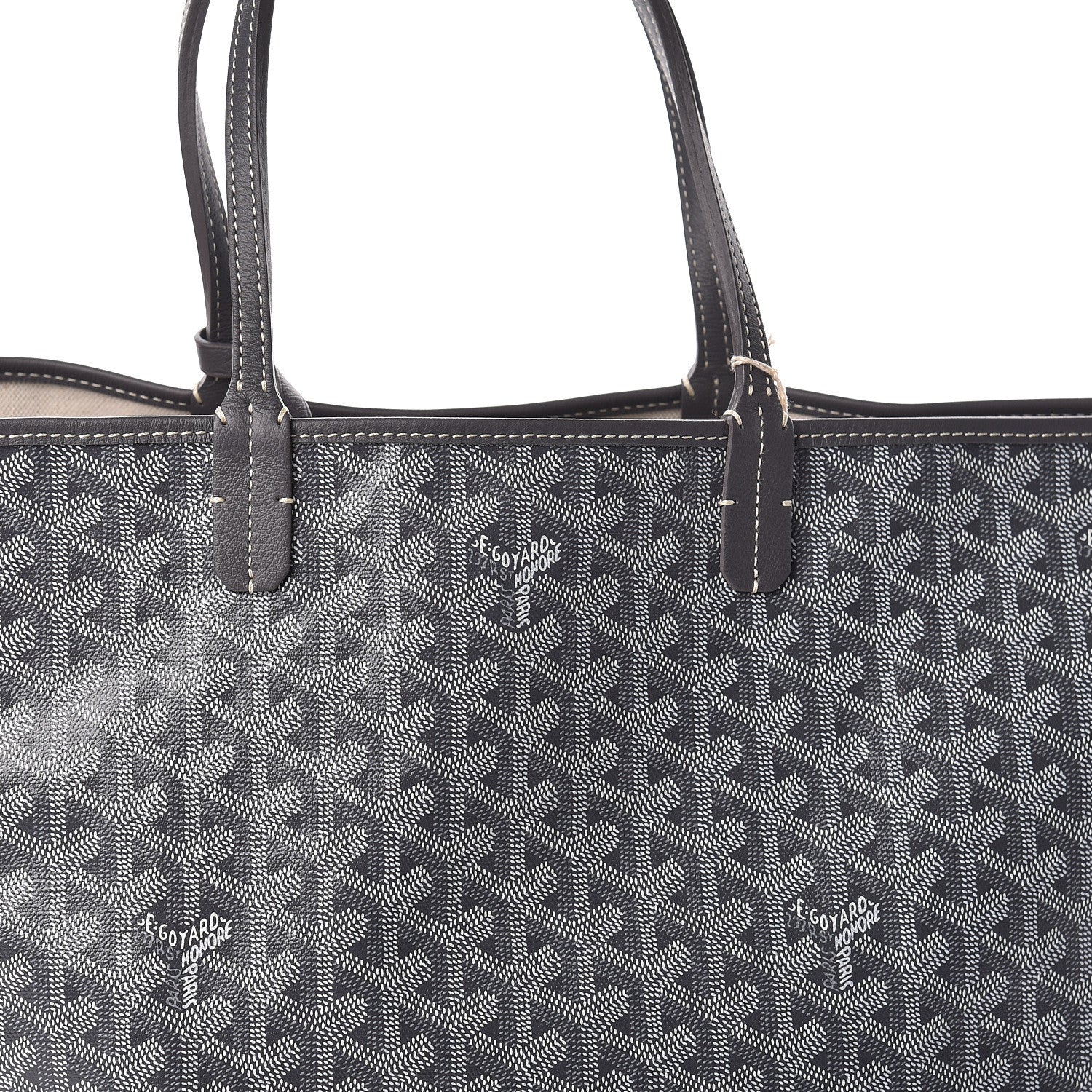 Goyard Goyardine Saint Louis PM Grey 9 of 11