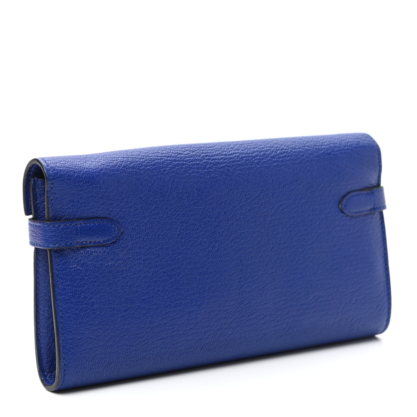 Chevre Mysore Kelly Longue Wallet Bleu Electrique