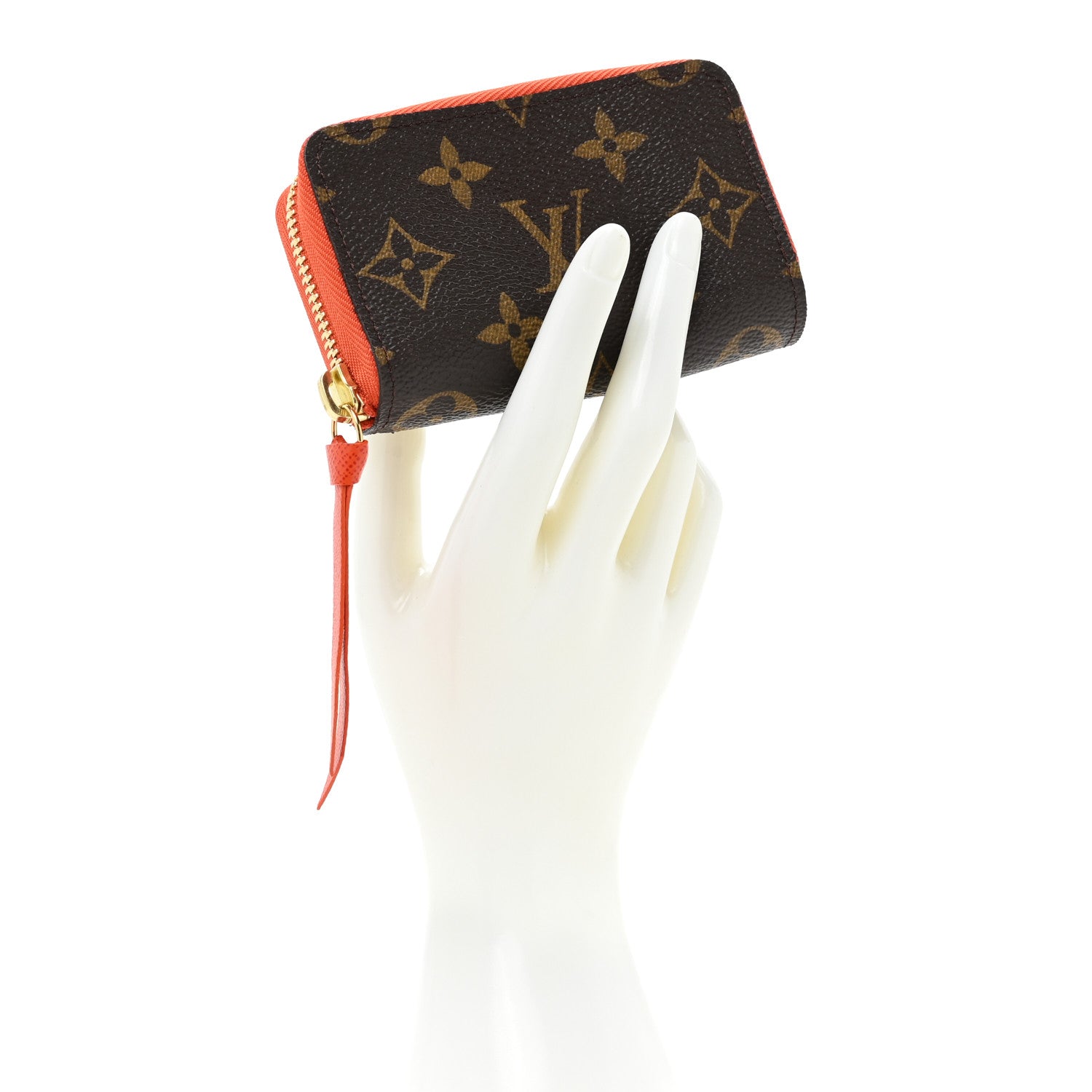 Louis Vuitton Monogram Zippy Multicartes Piment 2 of 10