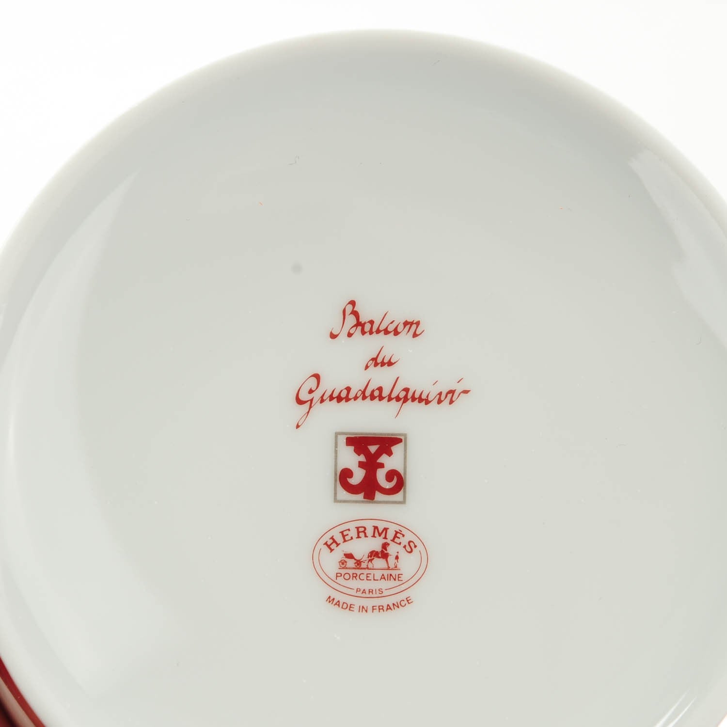 Hermes Porcelain Balcon du Guadalquivir Breakfast Cup And Saucer Set Of 2 3 of 7