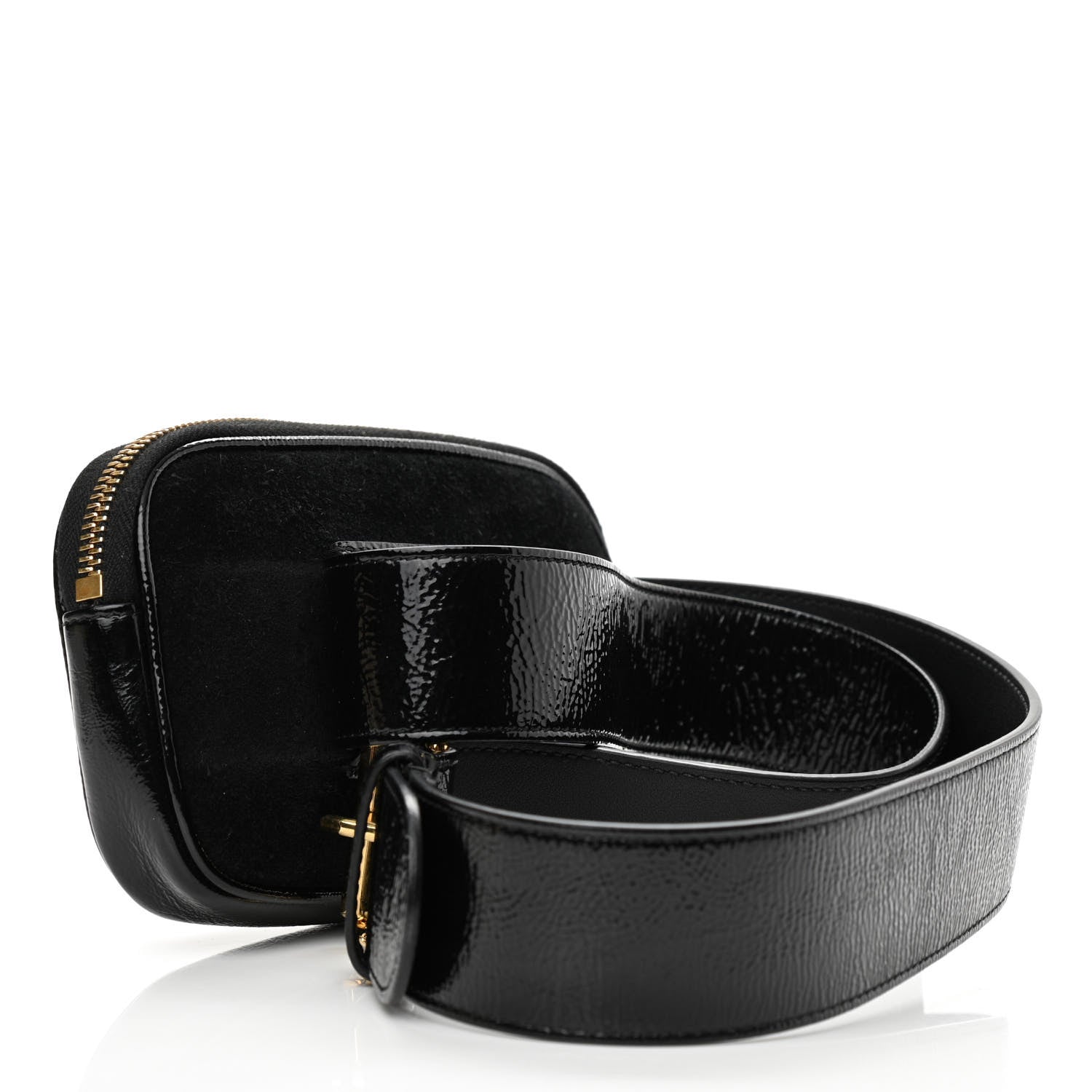 Gucci Suede Patent Ophidia Belted iPhone Case 95 38 Black 3 of 12