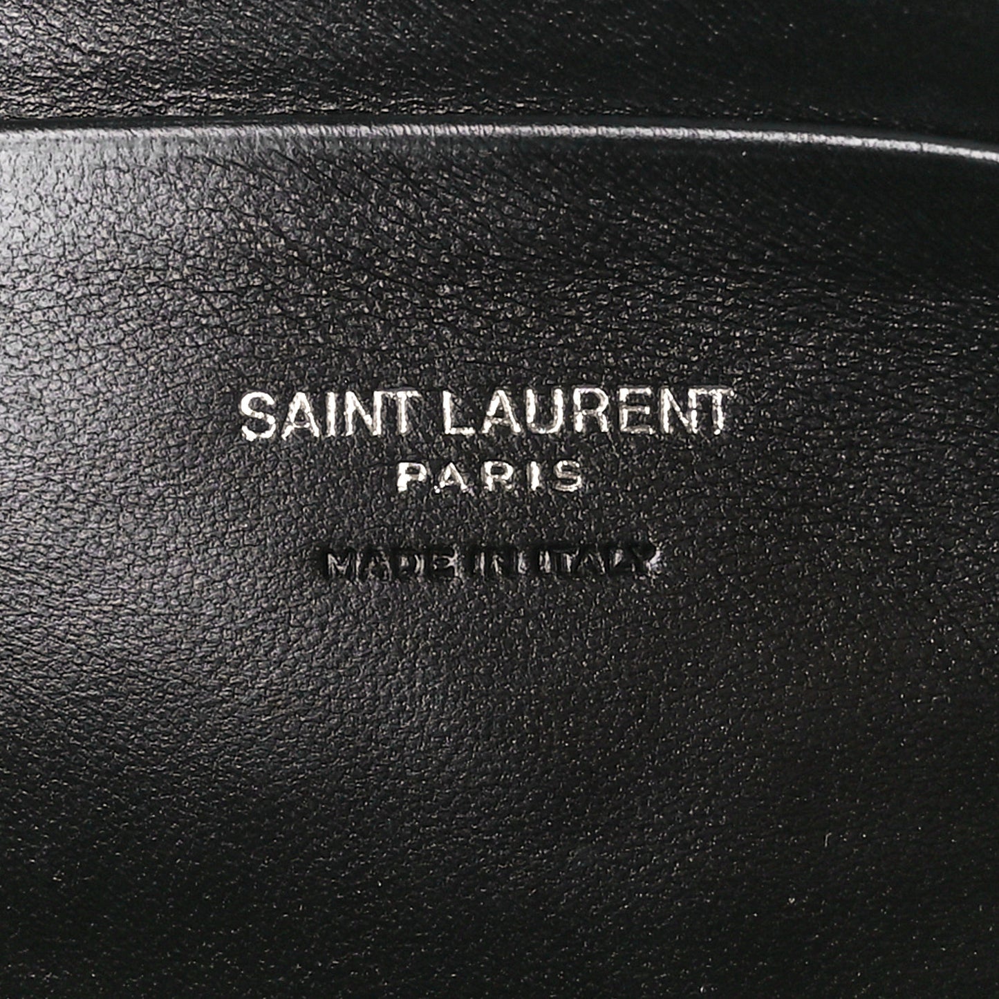 Shiny Calfskin Monogram Mini Lou Camera Bag Black
