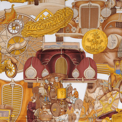 Hermes Silk Automobile Scarf 90 1 of 6