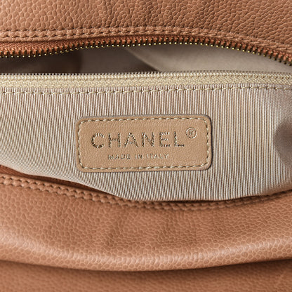 Chanel Caviar Petit Timeless Tote PTT Dark Beige 6 of 10