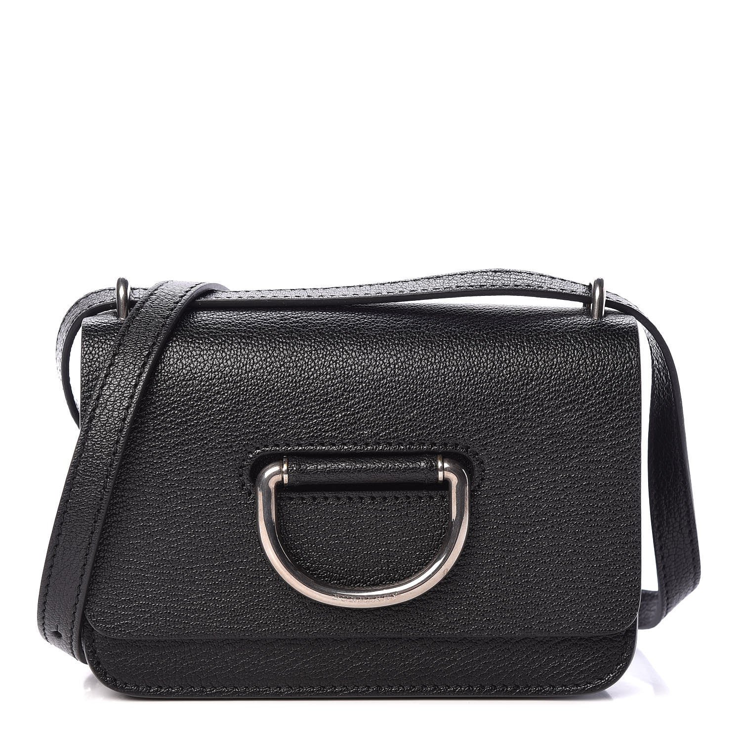 Burberry Goatskin Mini D-Ring Bag Black 1 of 12