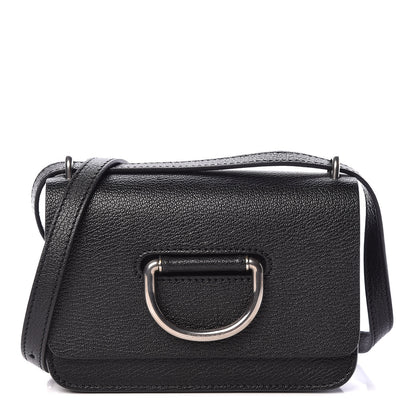 Burberry Goatskin Mini D-Ring Bag Black 1 of 12