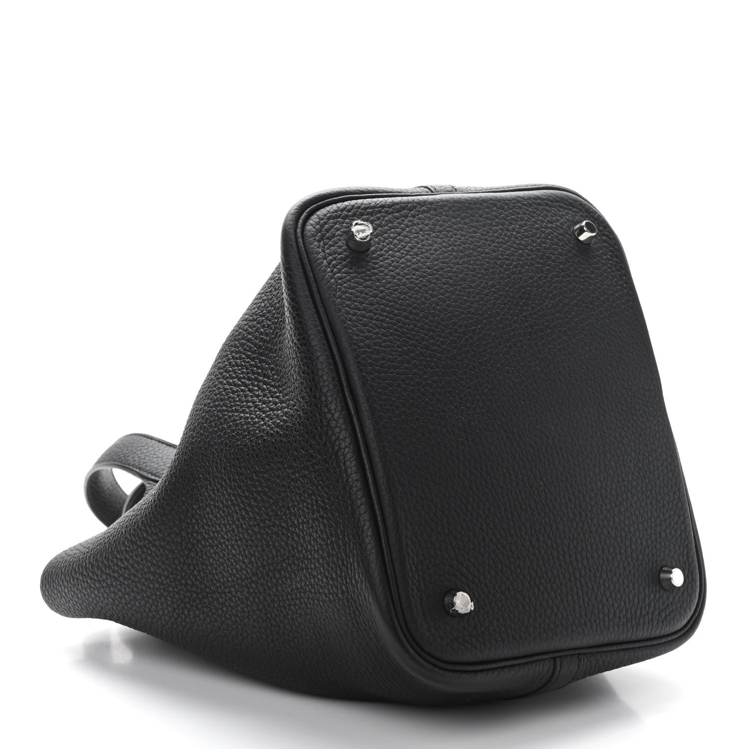 Hermes Taurillon Clemence Picotin Lock 22 MM Black 4 of 10