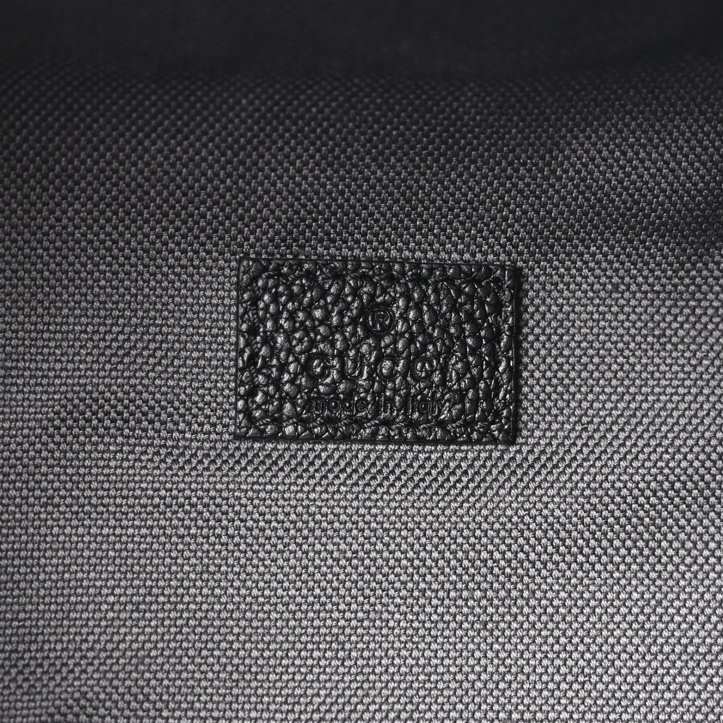 Grained Calfskin Embossed GG Monogram Belt Bag 100 40 Black