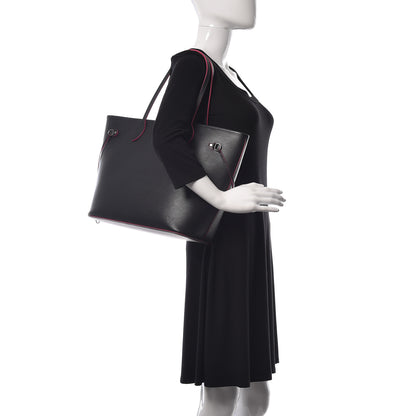 Louis Vuitton Epi Neverfull MM Black Hot Pink 2 of 17
