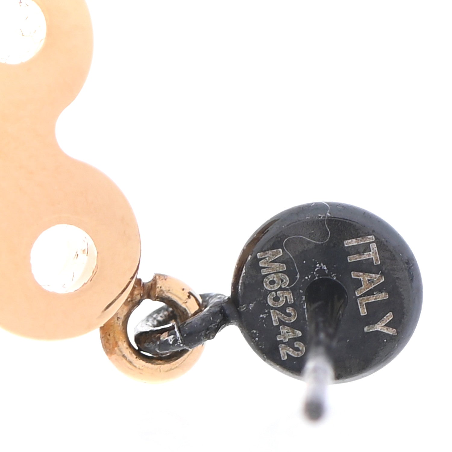 Louis Vuitton Crystal Love Letters Earrings GM Set of 3 4 of 4