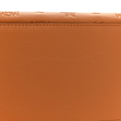 MCM Calfskin Ottomar Monogram Medium Essential Tote Cognac 12 of 14