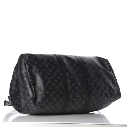 Louis Vuitton Monogram Eclipse Keepall Bandouliere 55 3 of 9